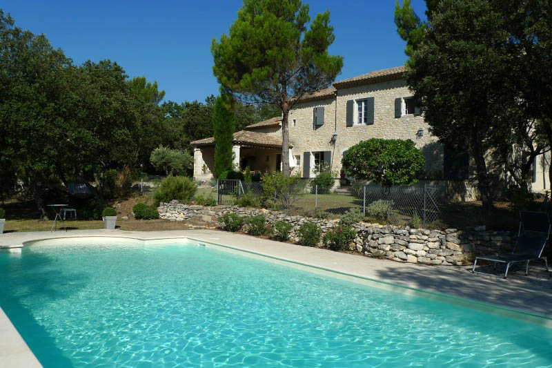 Mas à louer avec piscine privée, Saint-Restitut, Drôme