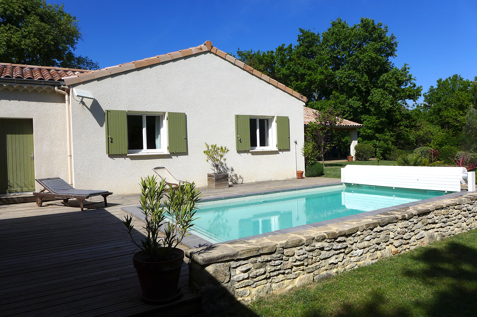 Villa Provençale à louer pour les vacances  à Grignan 6 personnes, piscine